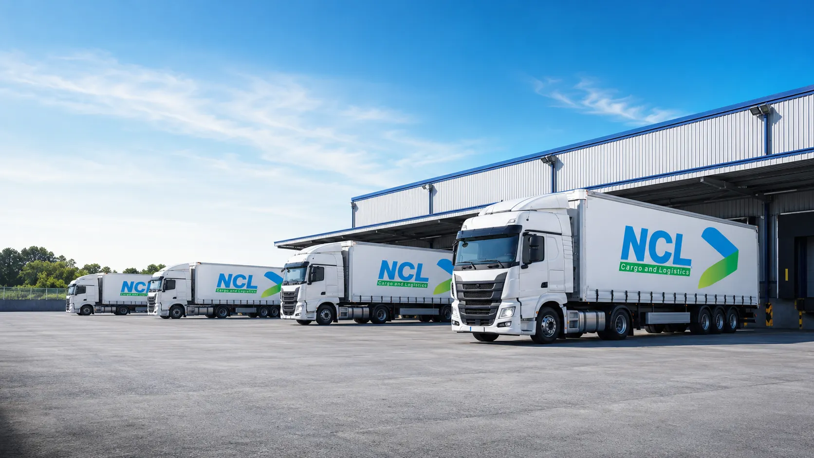 NCL fleet at logistics hub